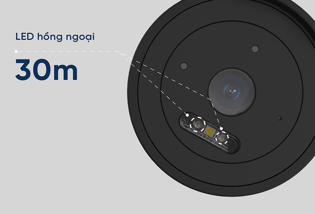 Camera IQ3 FPT Ngoài trời FHD Âm Thanh 2 Chiều