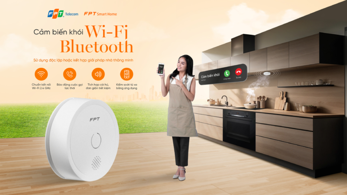 Cảm Biến Khói Wi-Fi