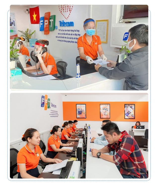 Dịch vụ khách hàng tốt của mạng FPT tạo sự hài lòng