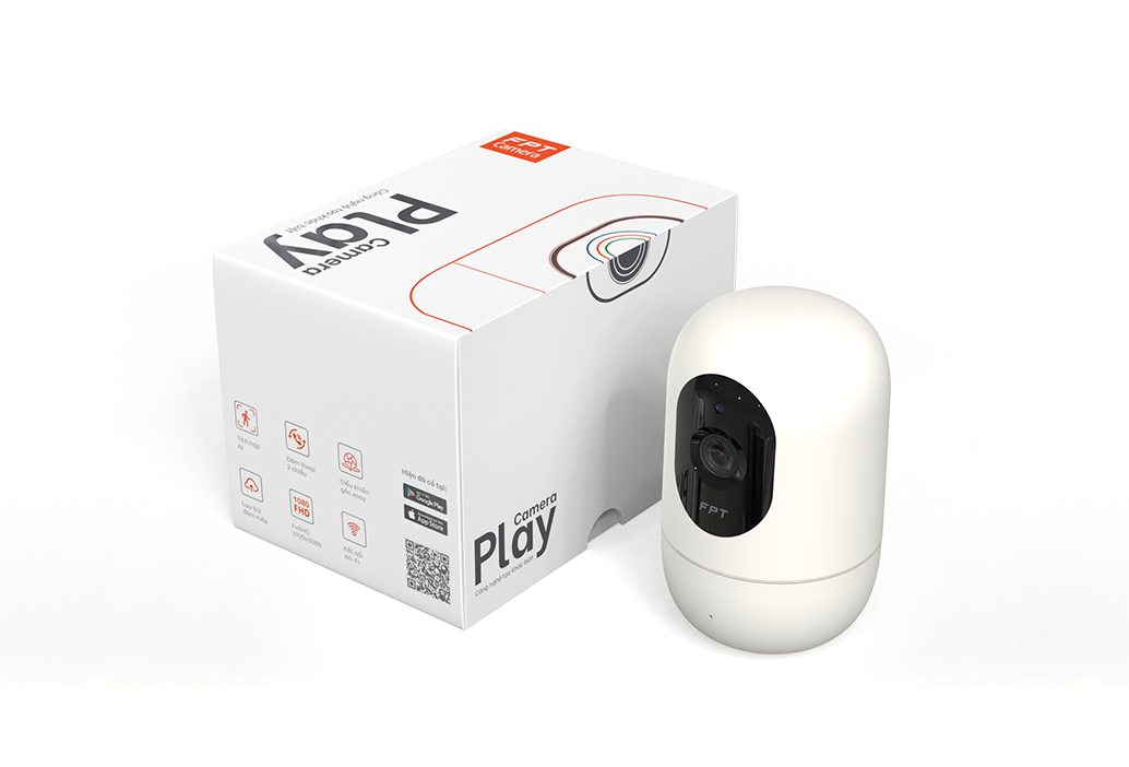 Camera Play FPT Trong Nhà Quay Quét 360 độ